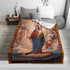 QIULIBMH Cozy 51'' 59'' Mary07) Virgin Mary Blanket Microfiber Our Lady of Guadalupe Throw Blanket Warm Flannel Prayer