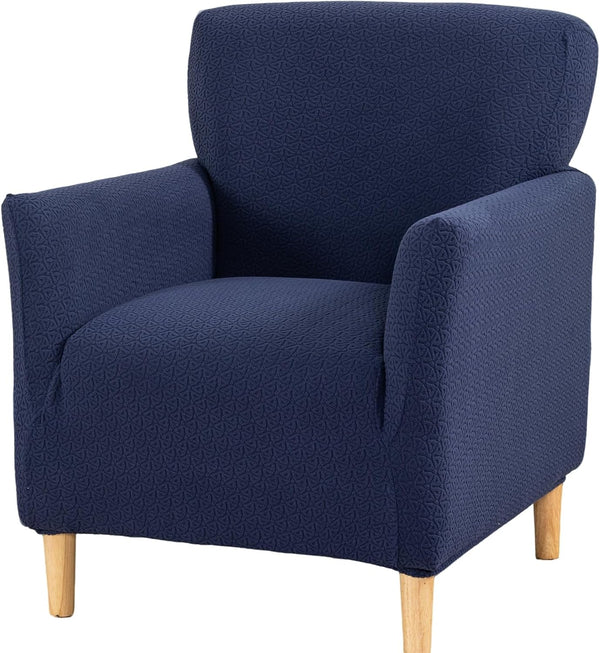 Stretch Chair Covers with Arms 1 Piece Accent Chair Cover Banquet Armchair