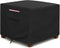 Yagvany Square Waterproof Patio Ottoman Cover, 600D Heavy Duty Outdoor Furniture Cover with