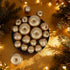 Meiwlong 15Pcs Sets,Plastic Artificial Gold Apples Fruits,Decorative Fake Fruits Faux Apples for Christmas Home Kitchen