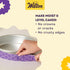 Wilton Bake Even Cake Strips, 2-Piece Set for 8-Inch & 10-Inch Round Cake Pans, Prevents Domed Tops & Cracked Edges