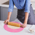 Silicone Baking Mat, Round Silicone Baking Mat, Small Silicone Kneading Mat, Non-Stick with Size Measurement