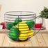 Extra-large K Cup Holders for Counter - Coffee Pod Storage Organizer, Large Capacity Black Wire Kup Storage