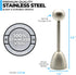 ICO Stainless Steel Egg Topper, Perfect Egg Opener for Soft & Hard Boiled Eggs