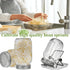 Lulonpon Sprouting Kit, 2 Sprouting Jar Kits with Stainless Steel Screen Lids, Seed Sprouter Set for Broccoli