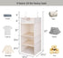 3-Shelf Closet Closet 12 12 32H, StorageWorks Hanging Organizer, Adjustable Hanging Organizers and Storage, W x D x