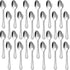 24 PCS 4.7 Demitasse Espresso Spoons Set, Stainless Steel Small Spoons for Coffee Bar, Dishwasher Safe