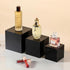 Sets 3 set,retail counter,Nesting of Acrylic Catering Supplies Display Stand Buffet Risers for food,Displays Stands