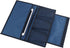 Blue Bedside Caddy Organizer - Nightstand & Loft-Bed Storage with Pockets