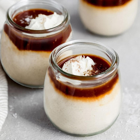 NEWMIAO 20 Pack 7 oz Glass Yogurt Jars with Cork Lids and PE Lids, Glass Pudding Jars Candles Jars, Small Containers