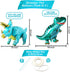 KatchOn Giant Blue Dinosaur Balloons, 38 Inch Pack of 2 Mylar Balloons for Birthday Party Decor