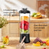 Portable Blender, Personal Blender for Shakes & Smoothies with 20 Oz Travel Cup, USB Rechargeable (Black)