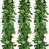 168 Feet Artificial Vines Greenery Garland, Faux Hanging Leaves Plants for Wedding Party Home Office Decorations