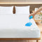 Twin Mattress Protector, Waterproof Soft & Breathable Terry, Noiseless Fitted Cover for Kids Bed, Up to 14" Twin Size