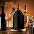 Wine Cooler Sleeve, High Quality Solid Gel Wine Sleeve, Reusable Wine Bottle Cooler, White by The Wine Chiller