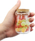 6Pcs 100ml Mini Glass Decorative Bottle with Cork Stopper, Empty Glass Jars for Party Wedding Favor Storage