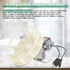 Hiorucet S99080166 Vent Bath Fan Motor - Replacement Kit BP28 for Broan Nutone Exhaust Fan Motor 70CFM 120V