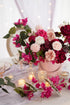 Ling's Moment Blush Dahlia Foam Artificial Flowers - Real Touch Faux Flower for Home Decor, 25pcs