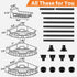 39-125 Inch Countertop YeYeBest Shower Organizer Caddy, Home Decor Organization and Storage for Bathroom Corner Shelves