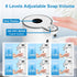6-Level 12.8oz/380mL OHIFAST Automatic Liquid Soap Dispenser Touchless, USB Rechargeable Smart Hand Soap Dispenser