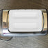 Silicone Toaster Dust Cover, 2 Slice Electric Bread Maker Lid, White Toaster Machine Top Cover Accessories