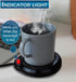 Home-X Mug Warmer, Desktop Heated Coffee & Tea - Black Candle & Wax Warmer