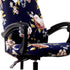 WOMACO Printed Office Chair Covers, Stretch Universal Boss Chair Covers for High Back Chair - Peony