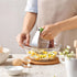 Spring Chef Large Green Dough Blender For Baking, Professional Dough Cutter Tool, Stainless Steel Puff Pastry Cutter Tool with Sharp Blades, Dishwasher Safe Dough Mixer, Pastry Blender for Easy Mixing by Spring Chef