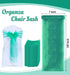 Pack 50 MDS of PCS Organza Chair Sashes Wider Dining Chair Bows Ribbon Tie Back for Wedding Party Birthday Bridal