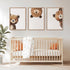 Lwoztra 12x16 Inch Set 3 Bear Nursery Wall Art Decor Kids Canvas Poster Baby Boy Nursery Wall Decor Woodland Animal