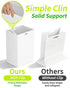 30 2 Pack Kaiferty Gallon Disposable Trash Cans for Parties, Extra Large Collapsible Pop Up Trash Can with Handles