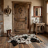 2'6''3'7'' MustMat Cow Print Rug,Faux Cowhide Area Rug for Bedroom,Nursery,Living Room,Western Party Decorations