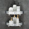 Hoomtaook Corner Caddy Bathroom Shower Shelf, Wall Mounted, No Drilling, 2 Tier Storage Shelves