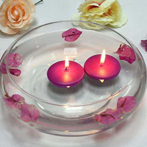 Purple Floating Candles, 2 1/4 Inch