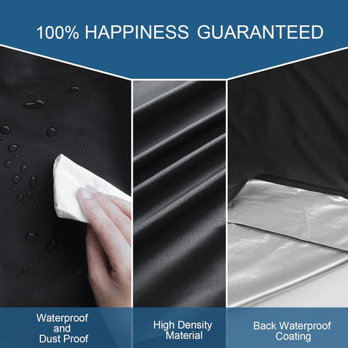 Heavy Duty Mattress Bags for Moving and Storage, Twin XL Size, 100% Waterproof Cover with 4 Strong Handles, Black
