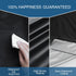 Heavy Duty Mattress Bags for Moving and Storage, Twin XL Size, 100% Waterproof Cover with 4 Strong Handles, Black