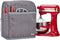 HOMEST Stand Mixer Quilted Dust Cover - Compatible with KitchenAid 6/7/8 Quart Bowl Lift, Grey