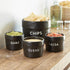 Santa Barbara Design Studio Serving Bowls Taco Night Ceramic Bowl, Small, Black - Queso by Santa Barbara Design Studio