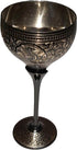 Wine Glass Goblet, Unique Premium Quality Handmade Cup Glass for Moscow Mules, 100% Pure Brass