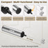 VOMELON Operated,2-Speed Rechargeable Milk Frother Battery Portable Travel Frother,Electric Milk Foamer Coffee Frother