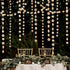 Decor365 Glitter Gold Birthday Decorations - Champagne Gold Party Garland, Circle Streamers, Backdrop for Christmas,