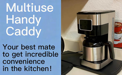 Kitchen Appliance Sliding Tray for Coffee Maker, Caddy for Blender, Toaster, Air Fryer, Pot, Food Processors, Stand