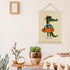 12x16 Inch YTRGI Crocodile Skateboard Nursery Wall Art Decor, Kids Room Decor, Trendy Alligator Animal Poster Hanger