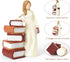 Lnrkai Book Lovers Gifts for Women, Readers, Graduates, Students, Teachers, Library Bookshelf Decor Hand-Painted