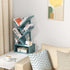 Shelf,5 SHEEPAM Small Tree Book Tier Black Tree Bookshelf,Blue Desktop Bookcase,Modern Desk Display Storage