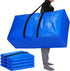 Windyun 4 Pcs Extra Large Storage Bags, Heavy Duty Moving Bags Totes for College, Travel Clothes, Bedding Supplies