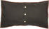 VHC Brands King Sham Patriotic Patch Rect Bedroom Decor, Red, 21x37