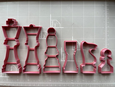Chess Cookie Cutter Set (All)