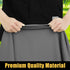 Smiry Rectangle Picnic Table Cloth: Waterproof Elastic Fitted Tablecloths for 4 Foot Tables, Washable Polyester Cover