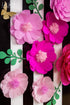 3D Letjolt Giant Paper Flowers Decoration for Wall Artificial Flowers Wedding Backdrop Handcrafted Rose for Baby Shower